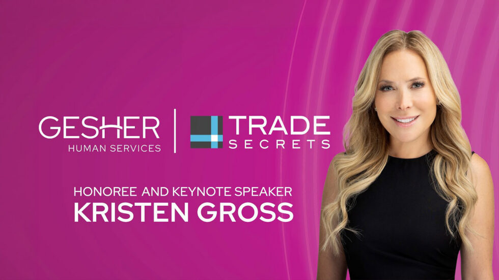 Kristen Gross Recognized as Gesher Human Services’ 2026 Trade Secrets Honoree and Keynote Speaker