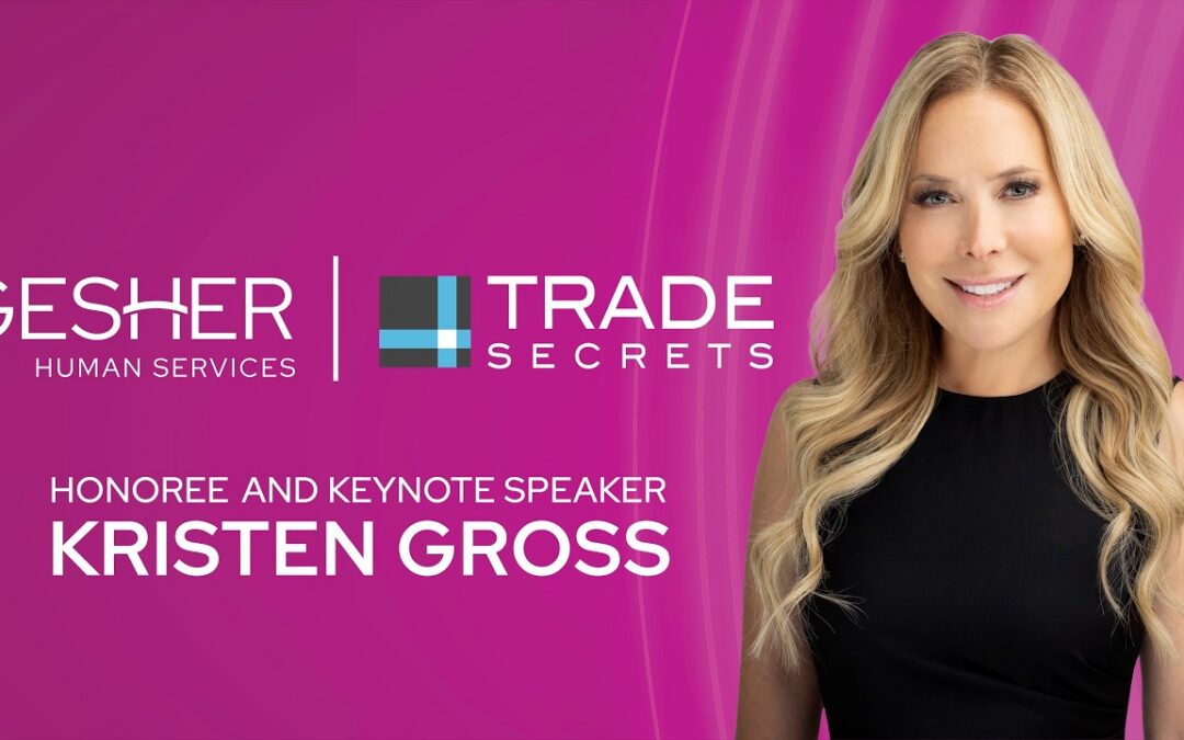 risten Gross Recognized as Gesher Human Services’ 2026 Trade Secrets Honoree and Keynote Speaker