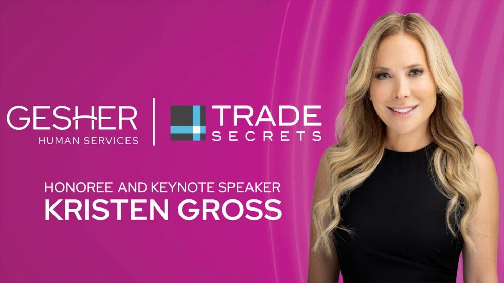 risten Gross Recognized as Gesher Human Services’ 2026 Trade Secrets Honoree and Keynote Speaker